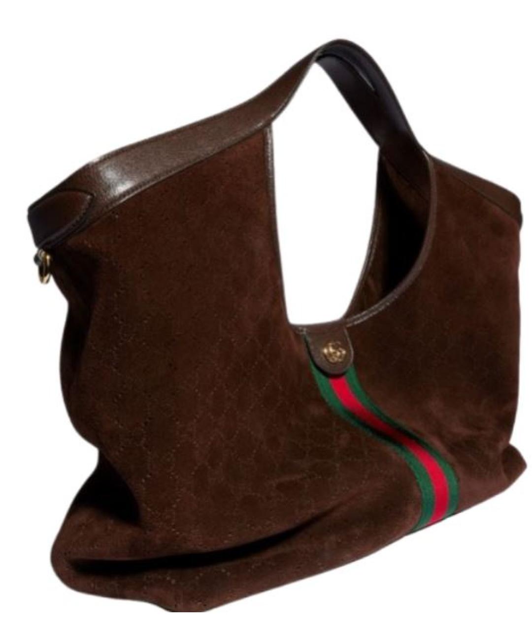 GUCCI Коричневая сумка тоут, фото 2