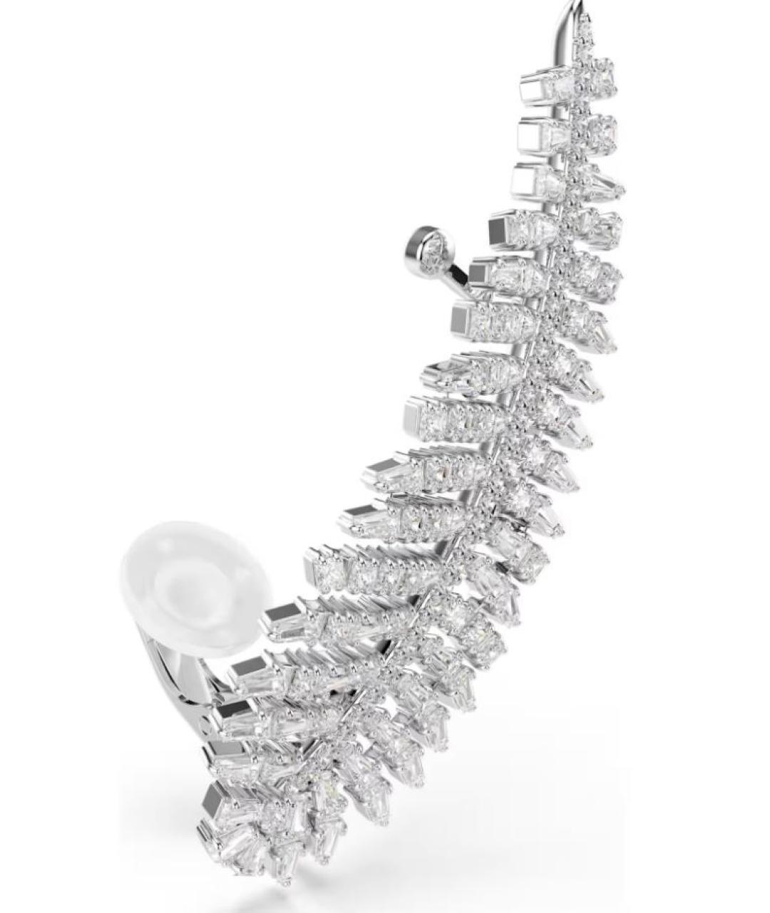 SWAROVSKI Серебряные металлические серьги, фото 2