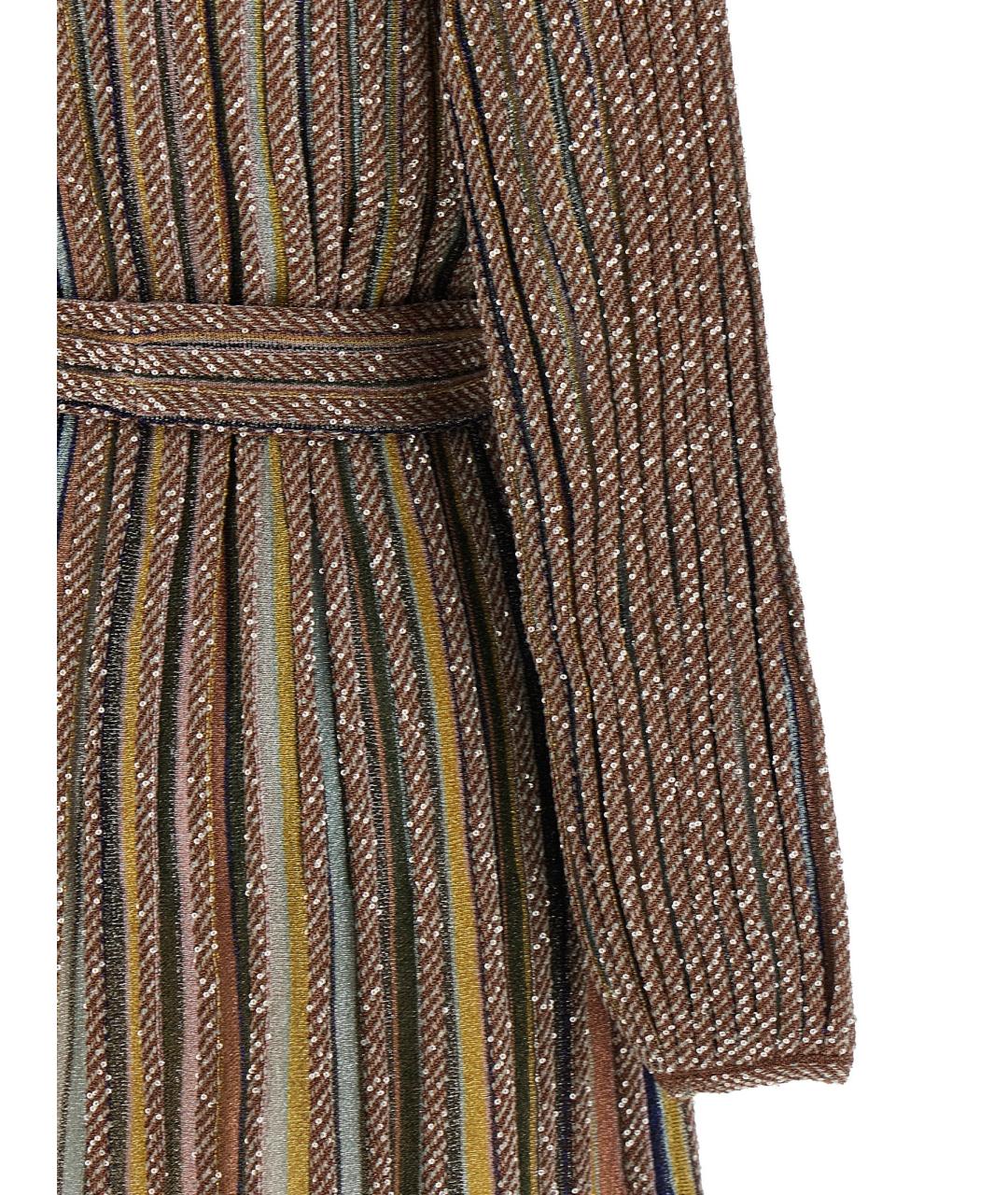 MISSONI Мульти вискозное коктейльное платье, фото 4