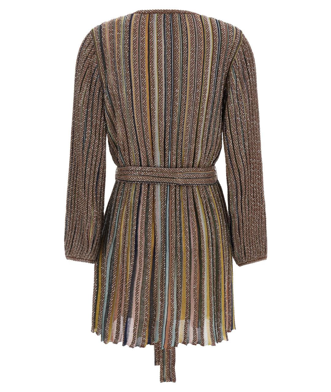 MISSONI Мульти вискозное коктейльное платье, фото 2