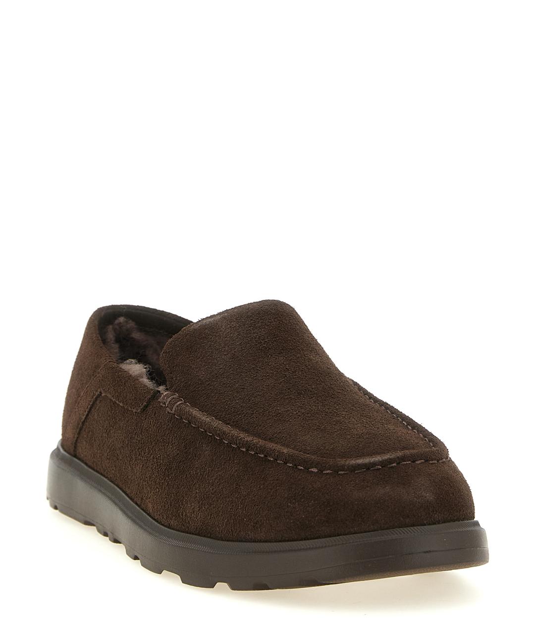 UGG Коричневые замшевые лоферы, фото 2