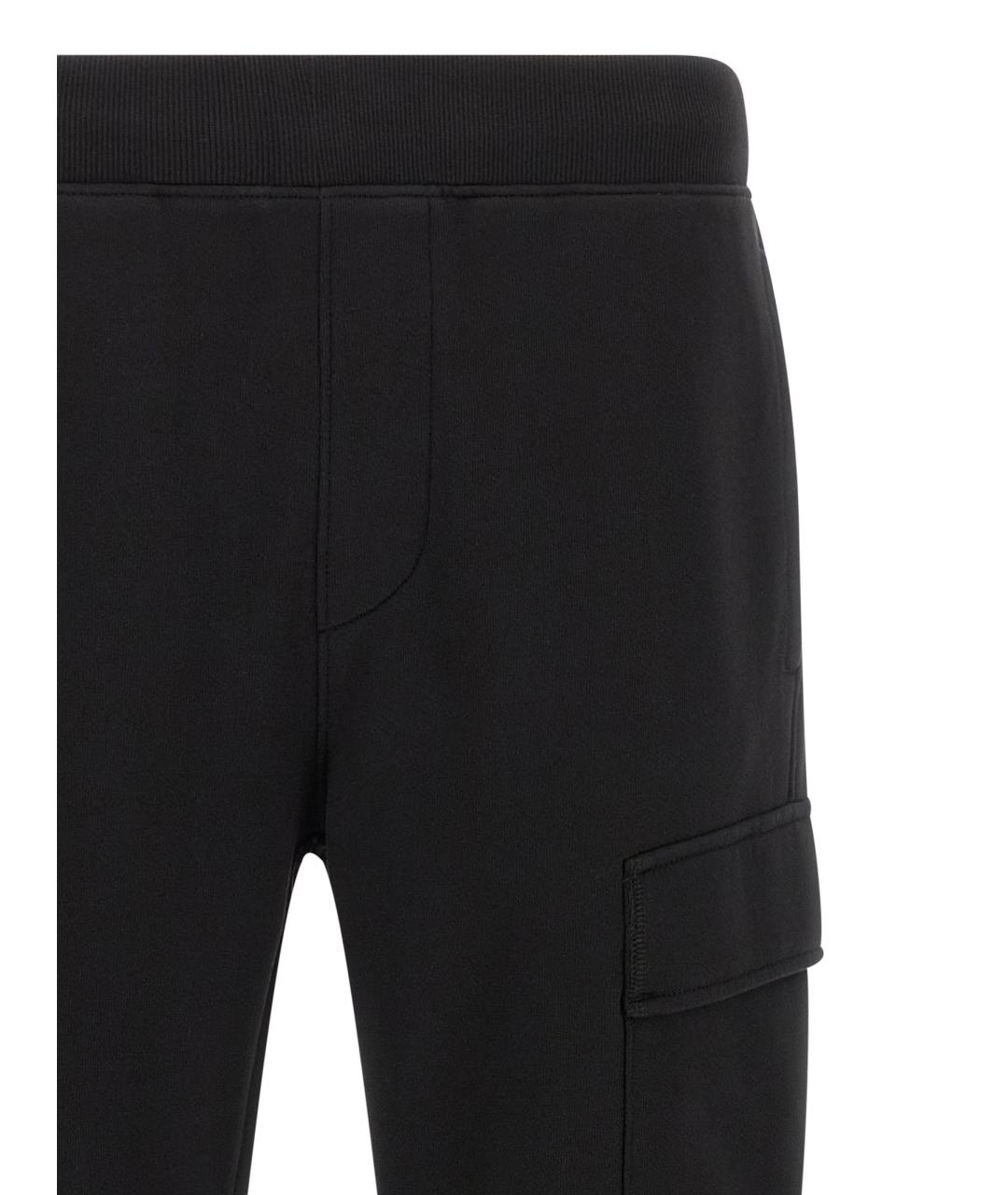 CP COMPANY Черные хлопковые повседневные брюки, фото 3