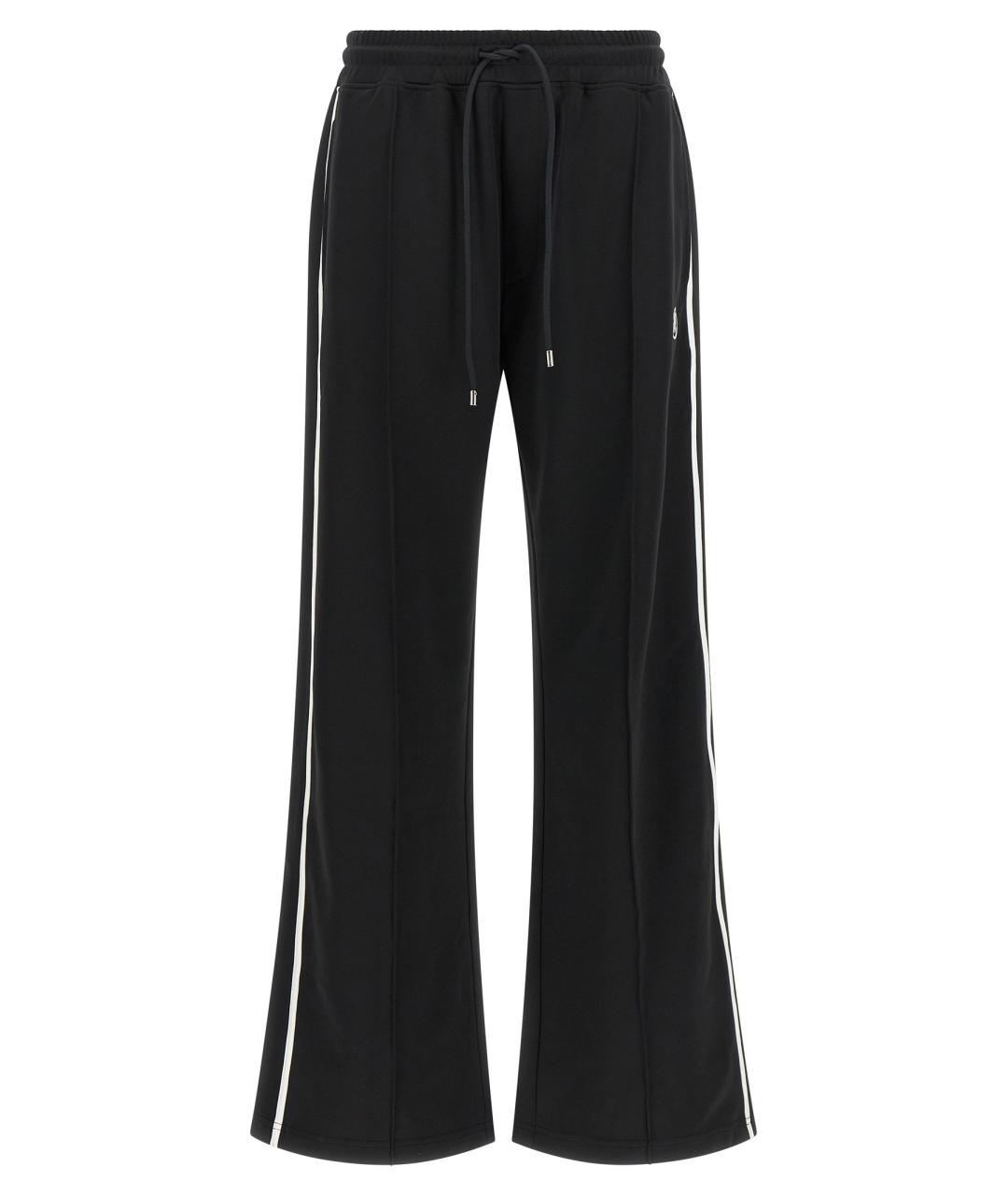 AMIRI Черные полиэстеровые прямые брюки, фото 1