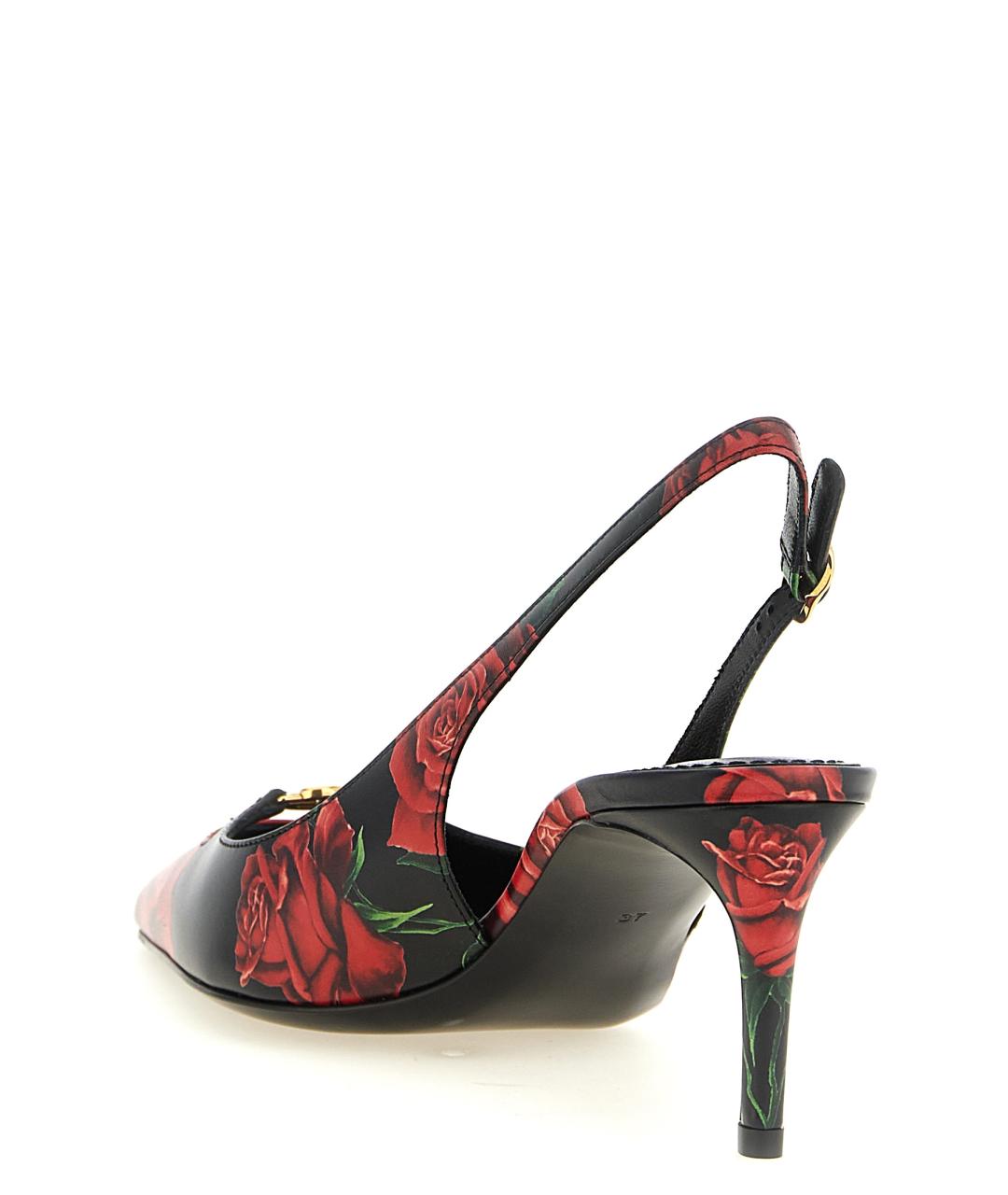 DOLCE&GABBANA Мульти кожаные туфли, фото 3