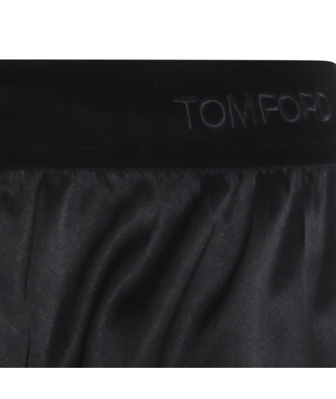 TOM FORD Черные шелковые шорты, фото 5