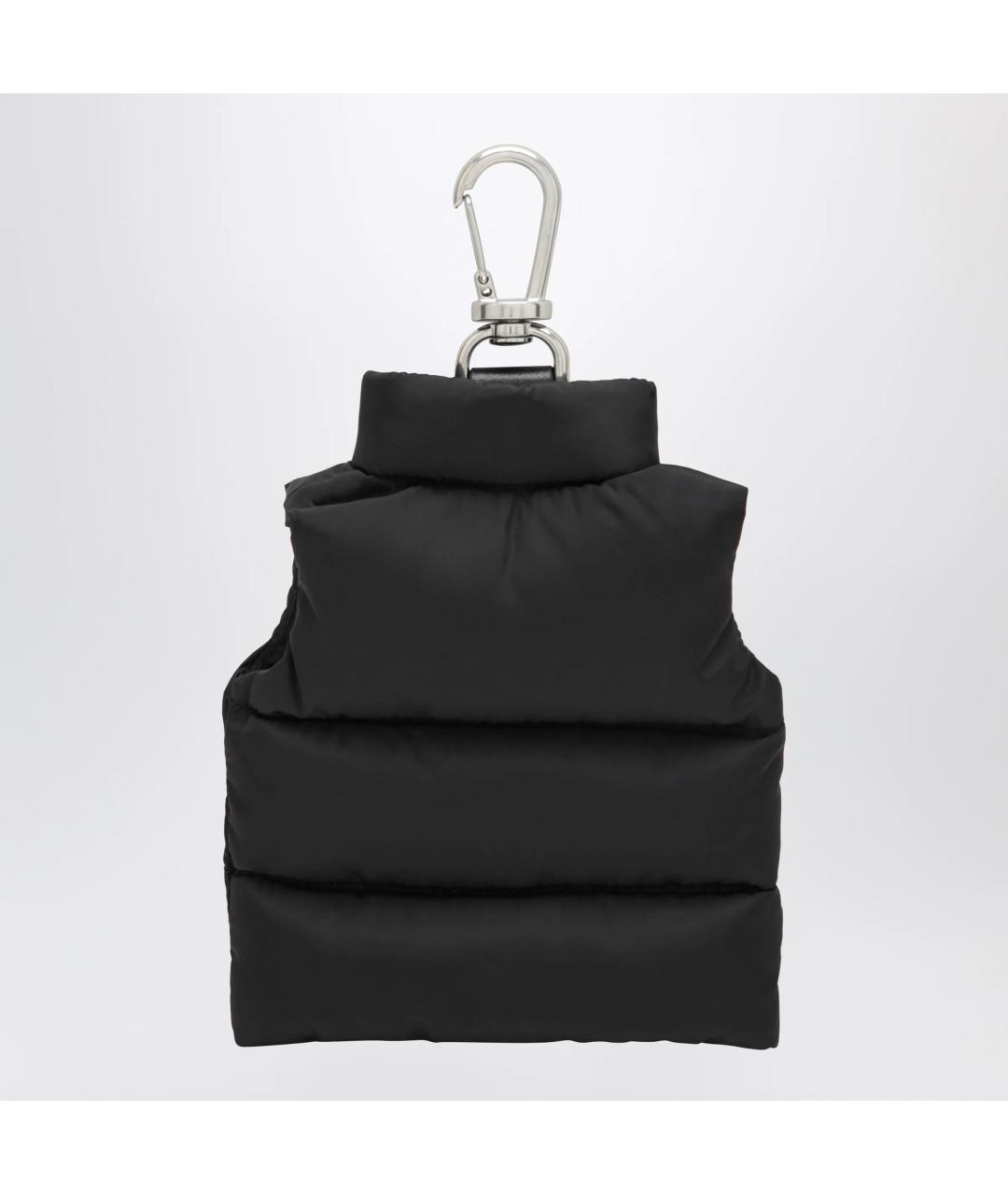 MONCLER Черный брелок, фото 2