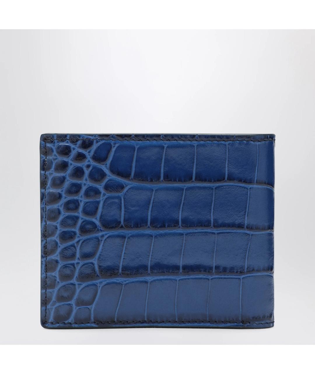 TOM FORD Синий кожаный кошелек, фото 2