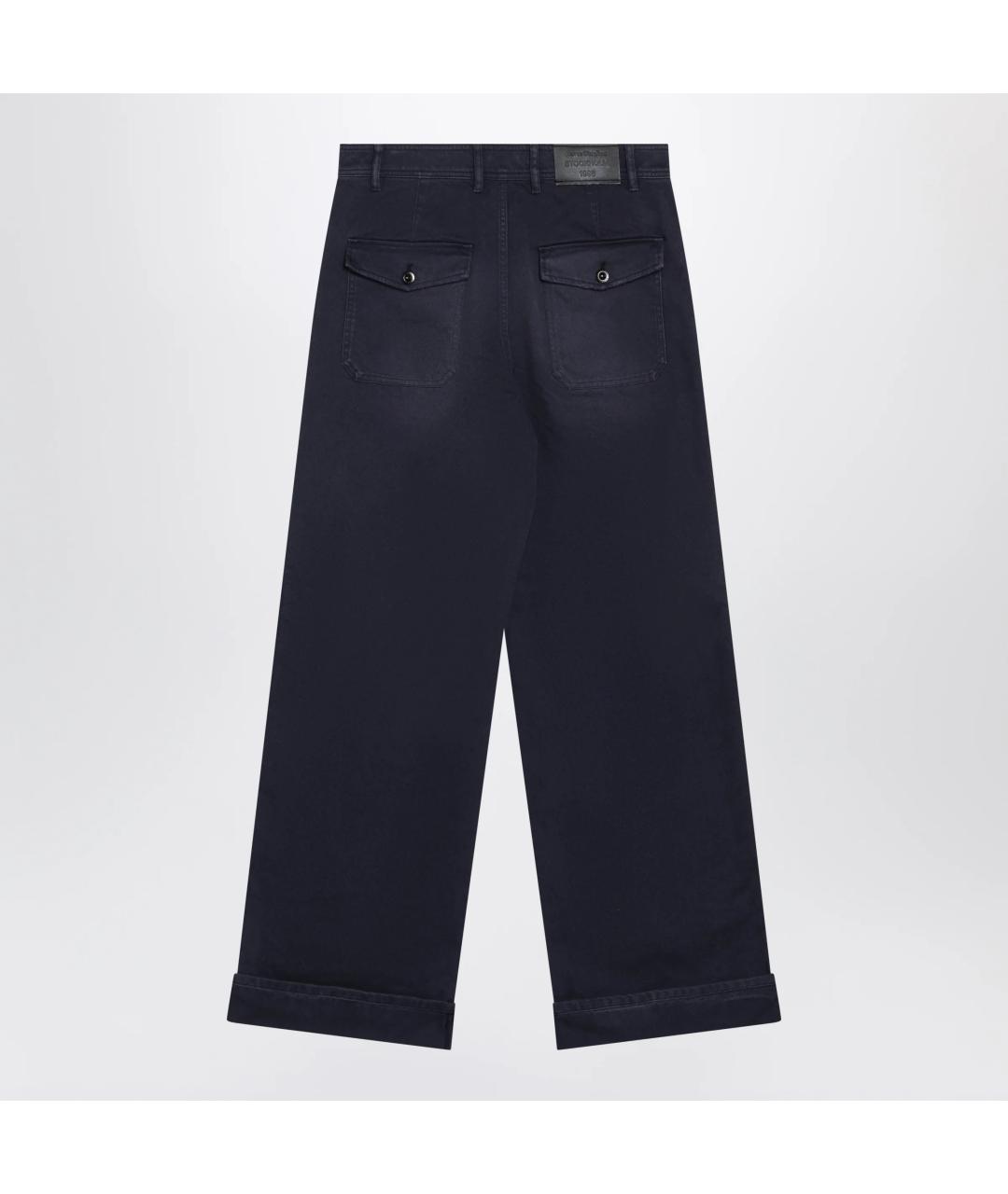 ACNE STUDIOS Синие деним повседневные брюки, фото 2