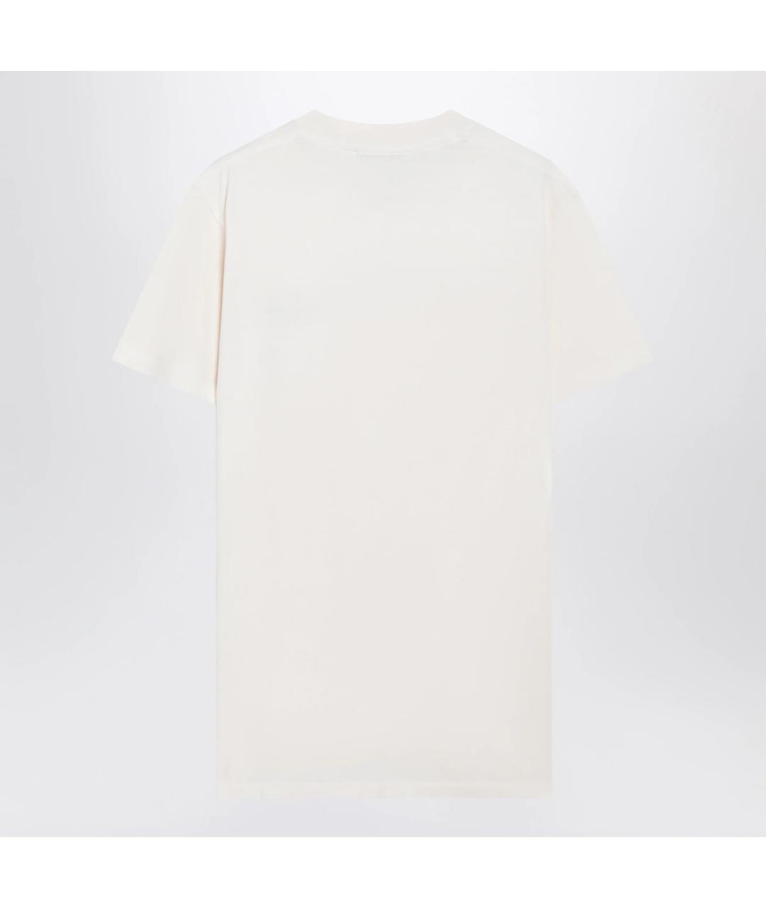 ACNE STUDIOS Мульти хлопковая футболка, фото 2