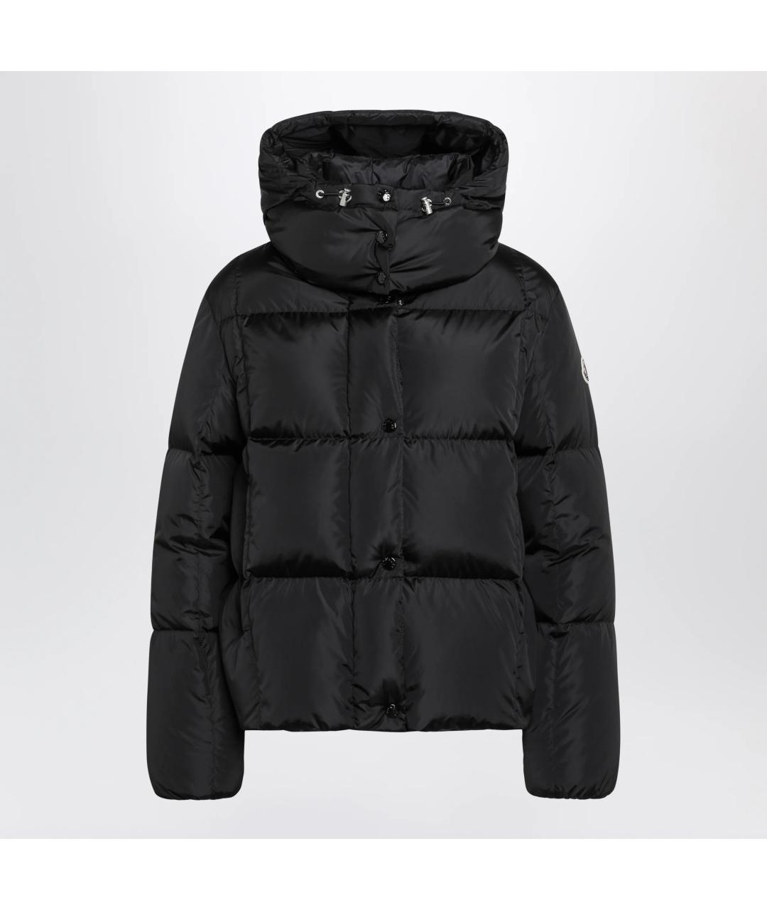 MONCLER Черный нейлоновый пуховик, фото 3