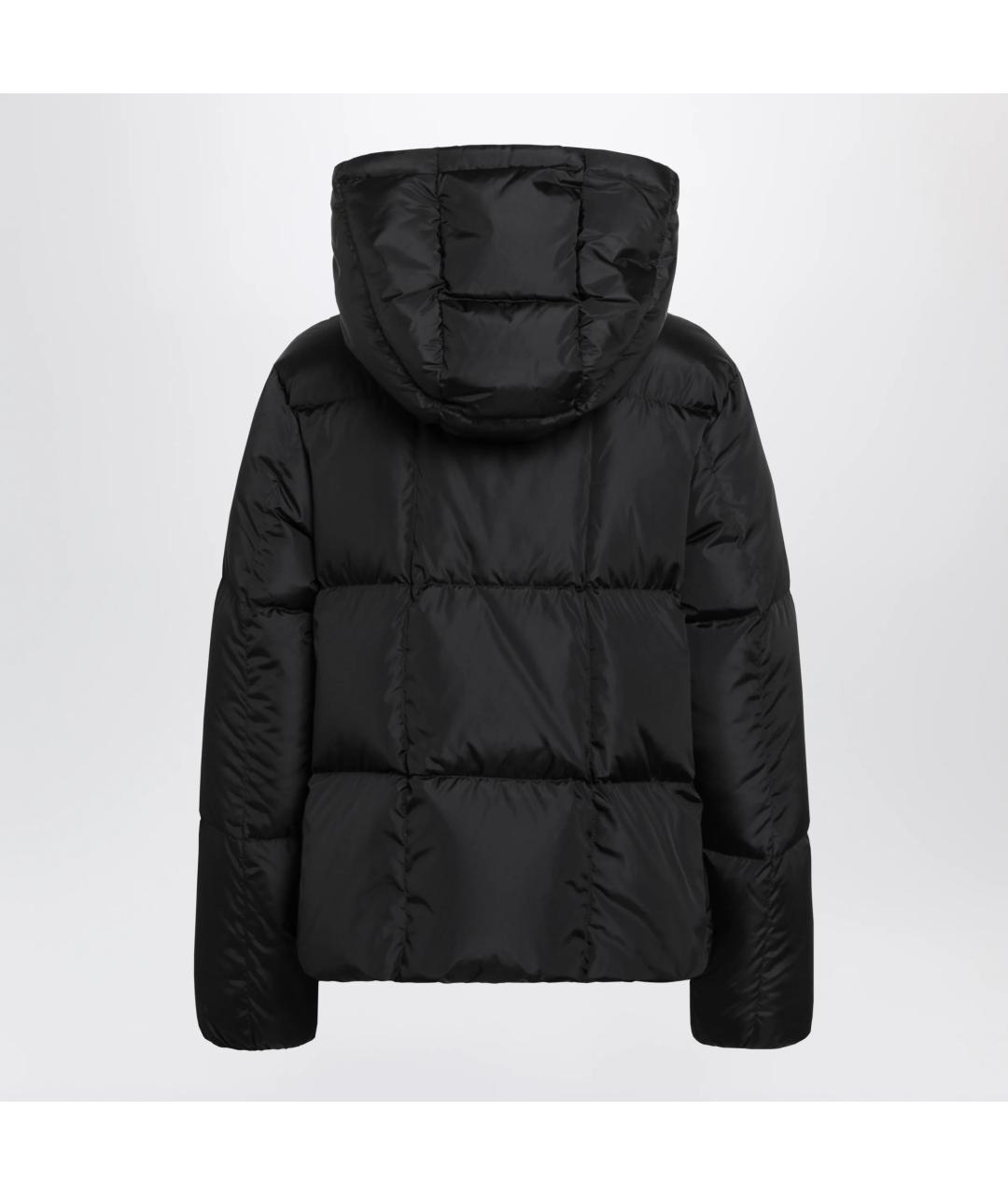 MONCLER Черный нейлоновый пуховик, фото 2