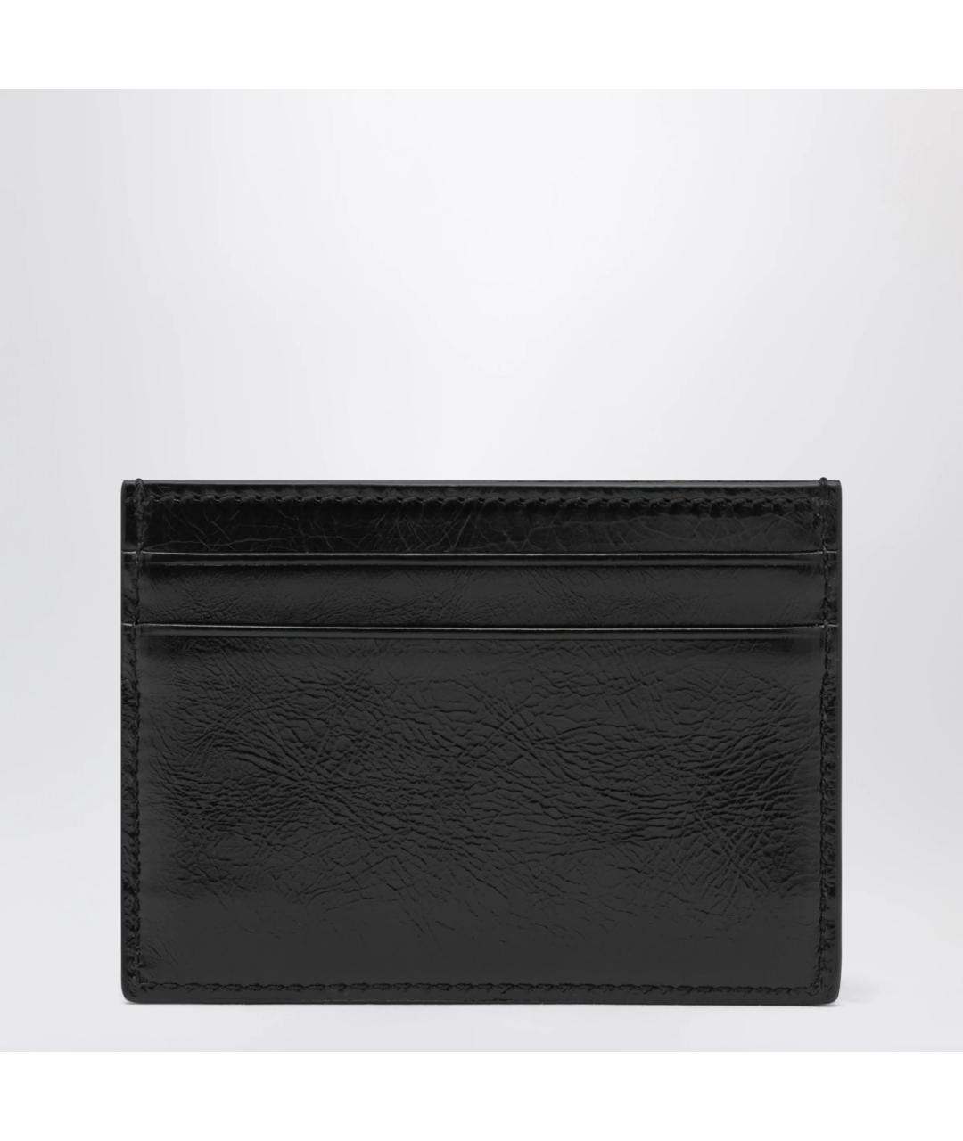 GUCCI Черный кожаный кардхолдер, фото 2