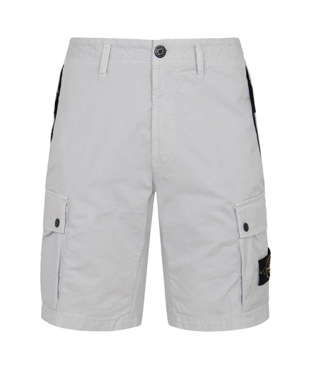 STONE ISLAND Хлопковые шорты, фото 1