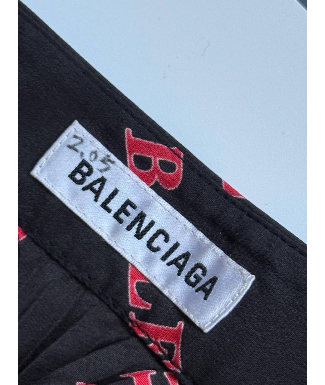 BALENCIAGA Черная юбка макси, фото 5