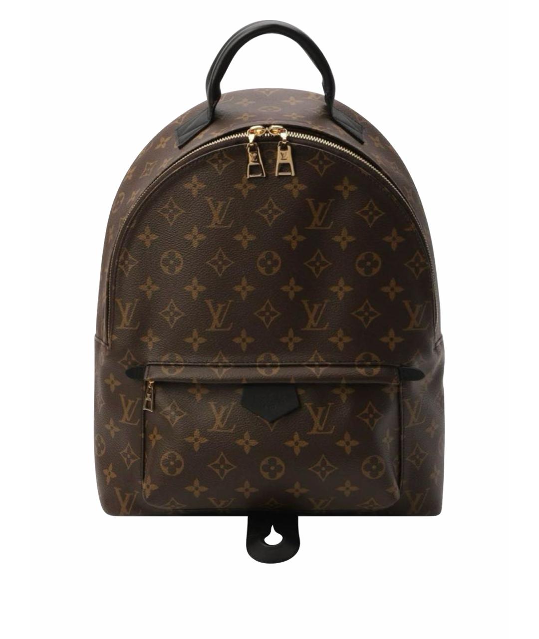 LOUIS VUITTON Коричневый кожаный рюкзак, фото 1