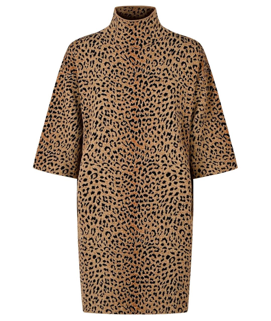 GIVENCHY Мульти шерстяное коктейльное платье, фото 1