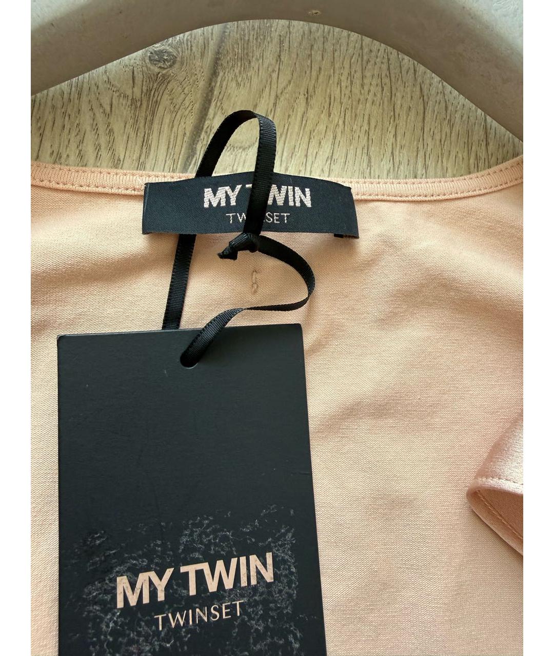 TWIN-SET Розовая блузы, фото 6
