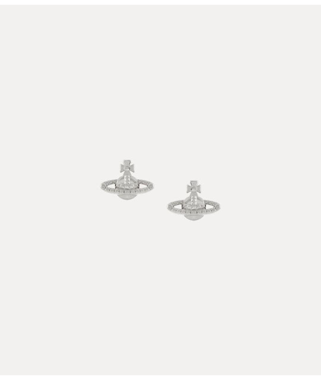 VIVIENNE WESTWOOD Серебряные металлические серьги, фото 5