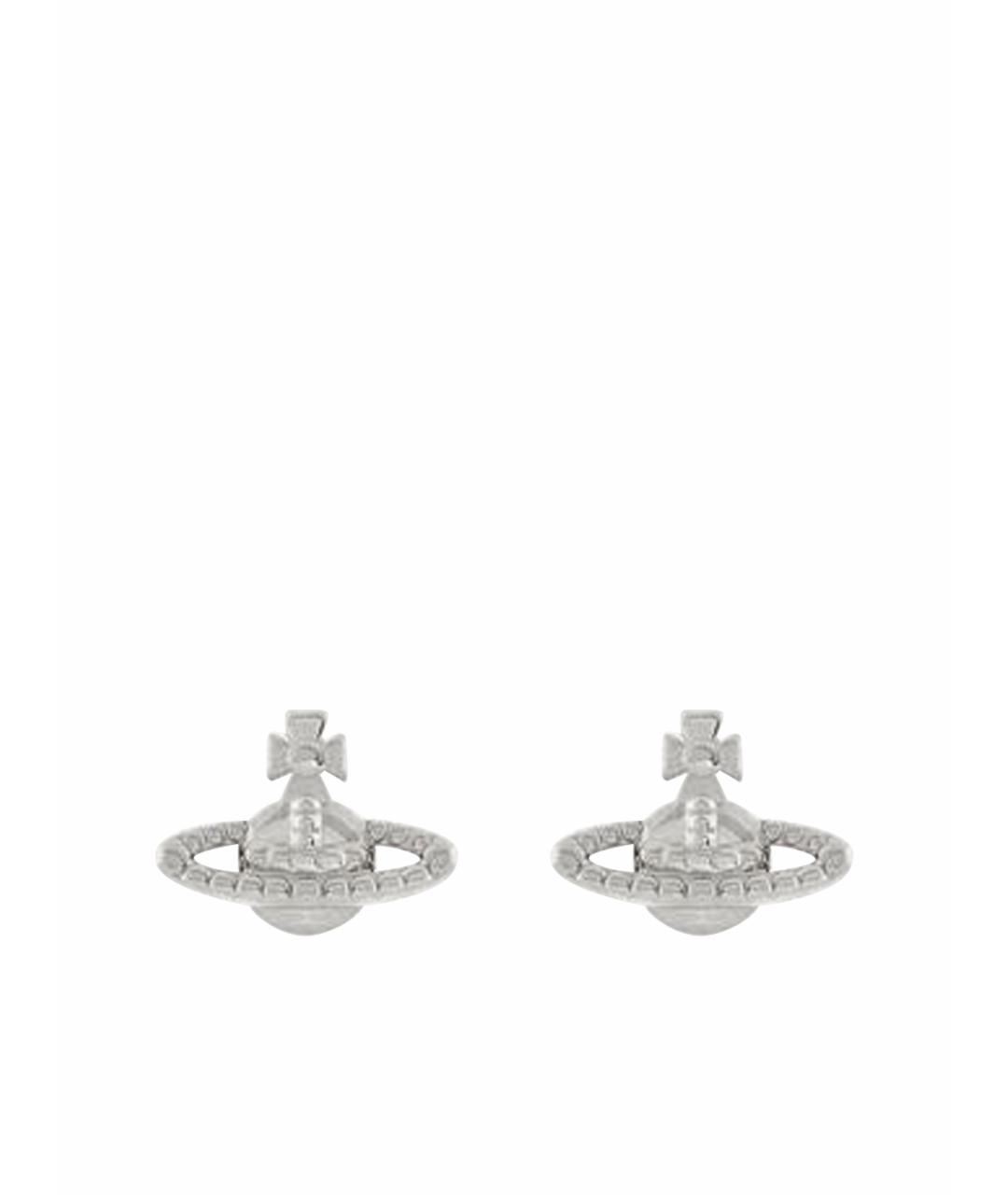 VIVIENNE WESTWOOD Серебряные металлические серьги, фото 1