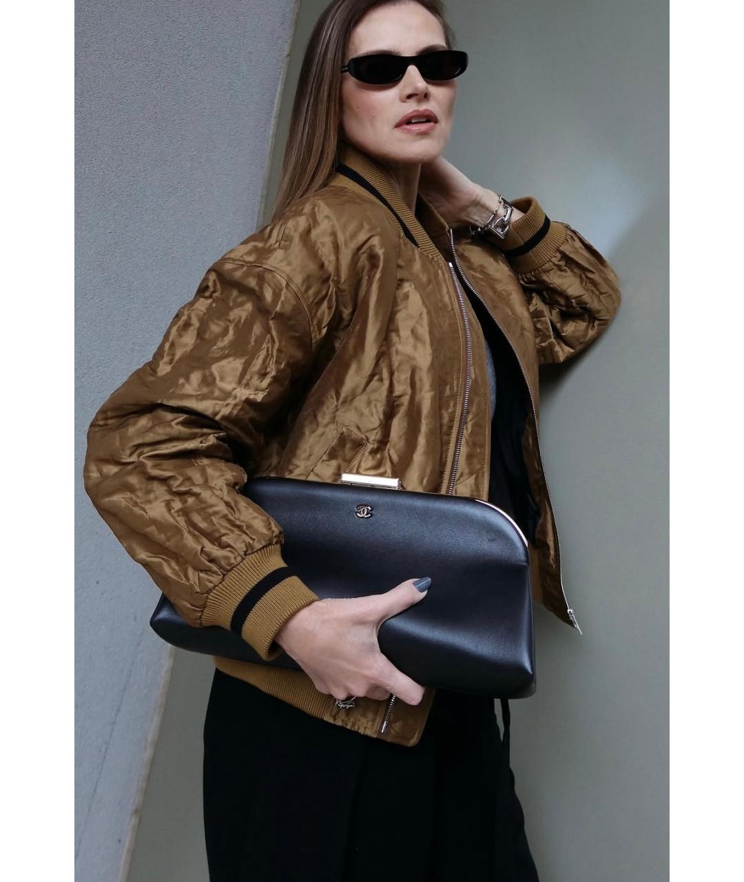 LOEWE Золотая полиэстеровая куртка, фото 6