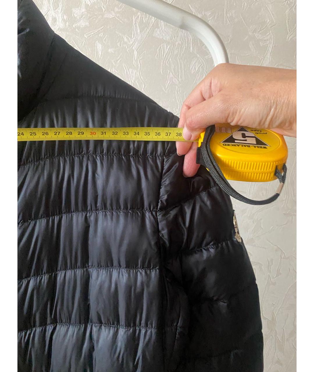 MONCLER Черная куртка, фото 6