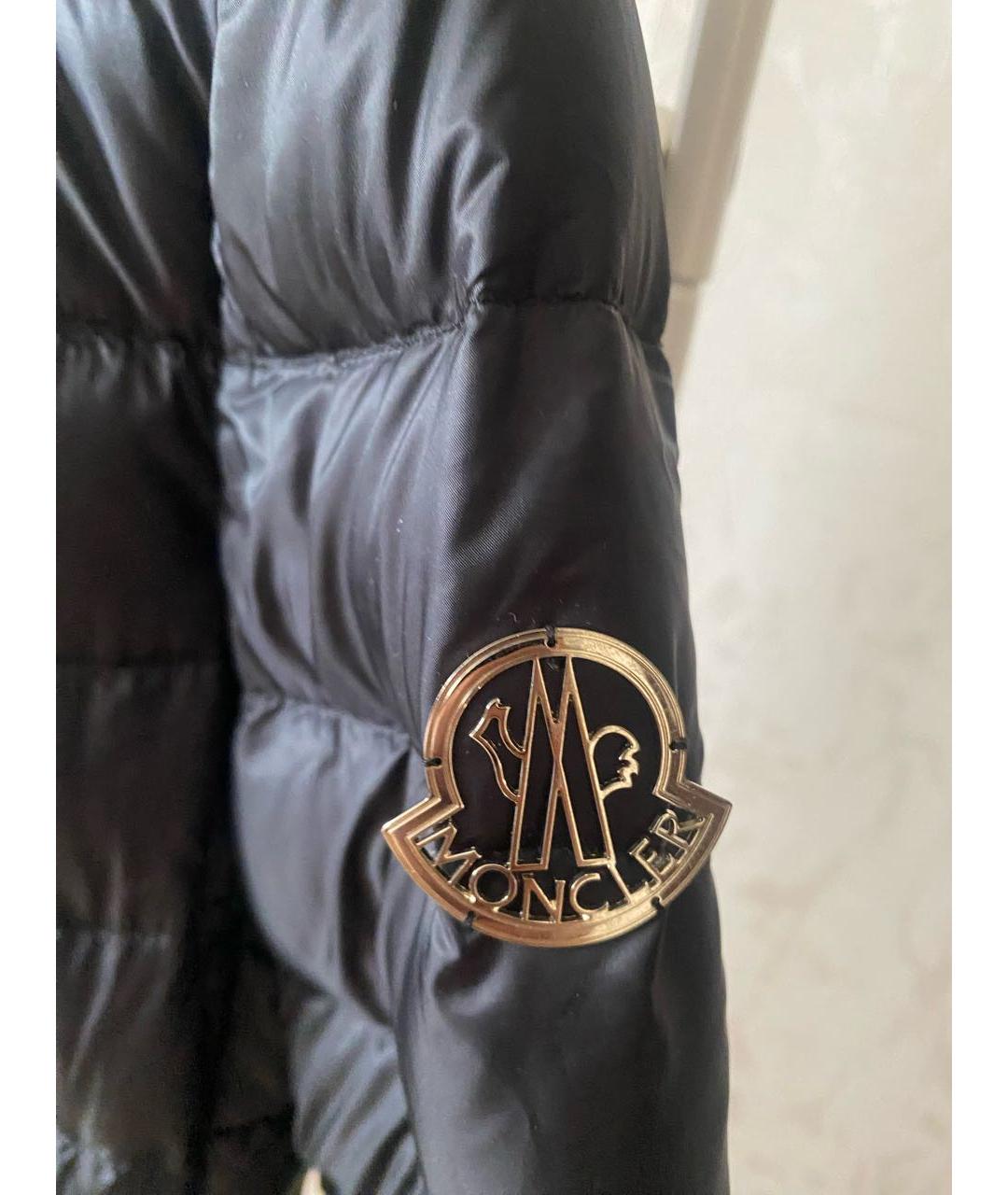 MONCLER Черная куртка, фото 4