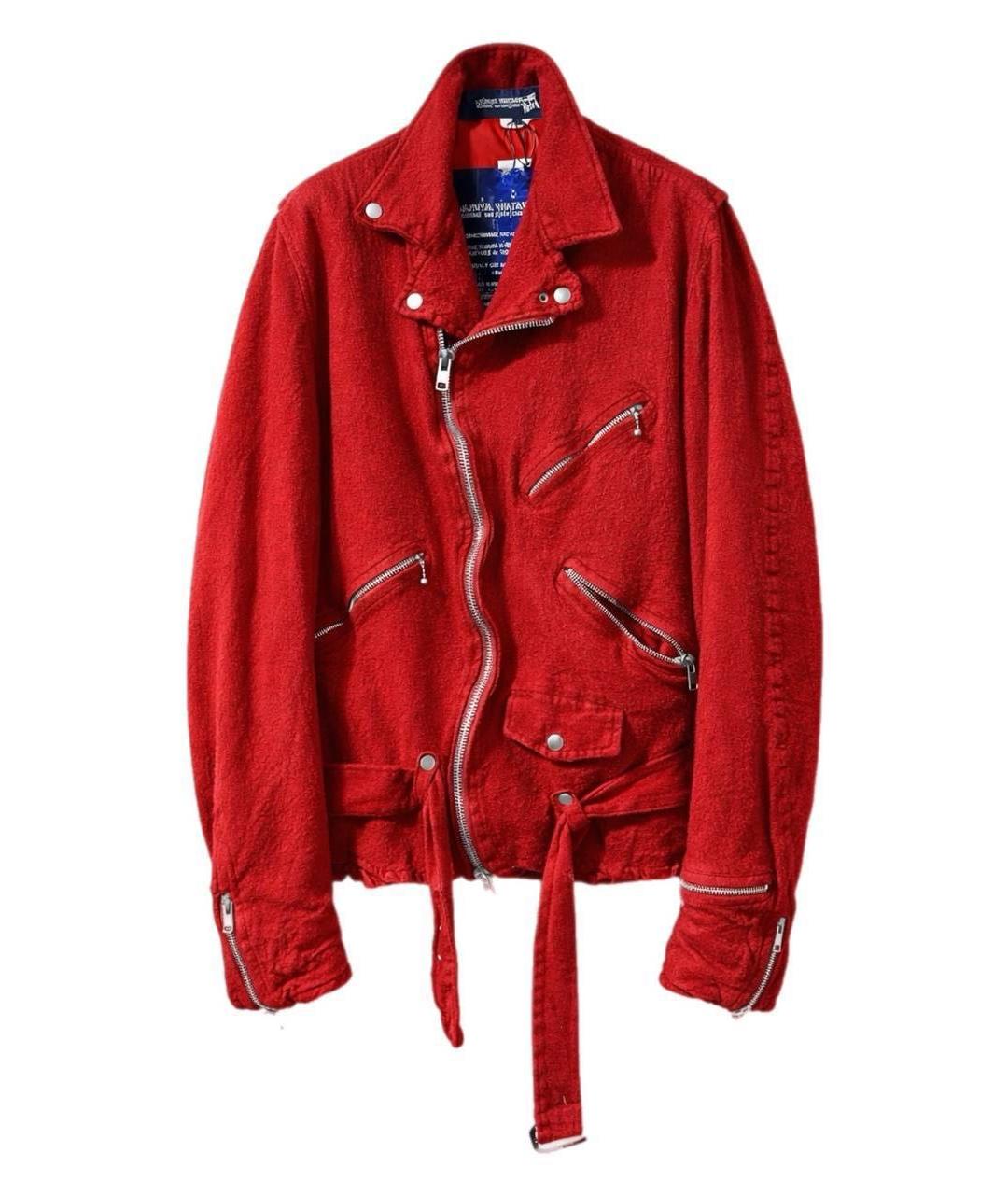 JUNYA WATANABE COMME DES GARÇONS Красная шерстяная куртка, фото 7