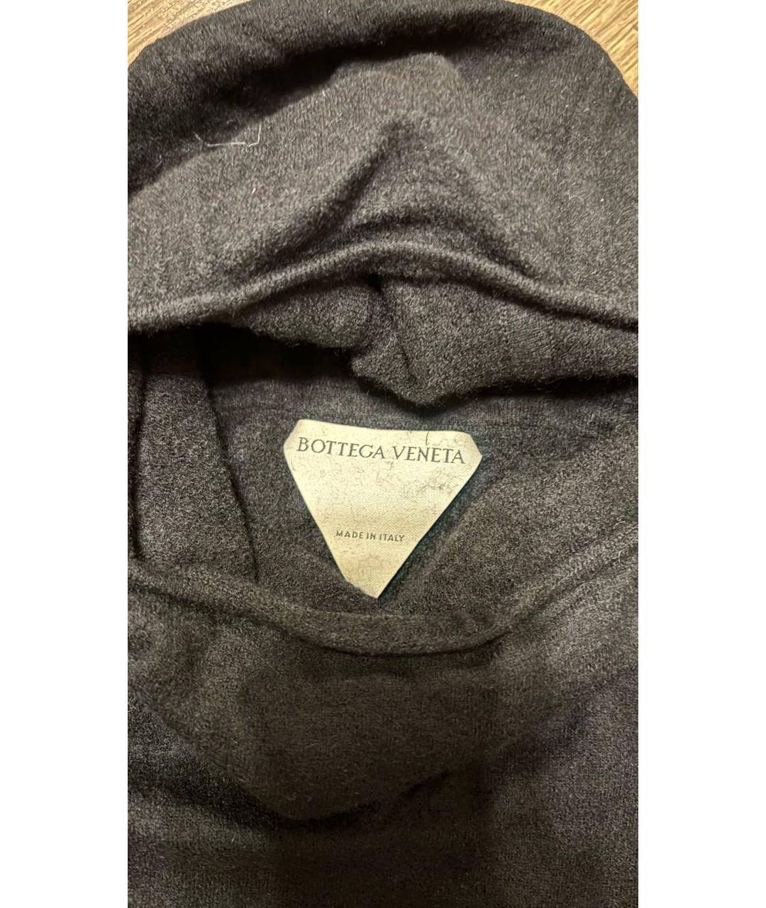 BOTTEGA VENETA Черная кашемировая водолазка, фото 3