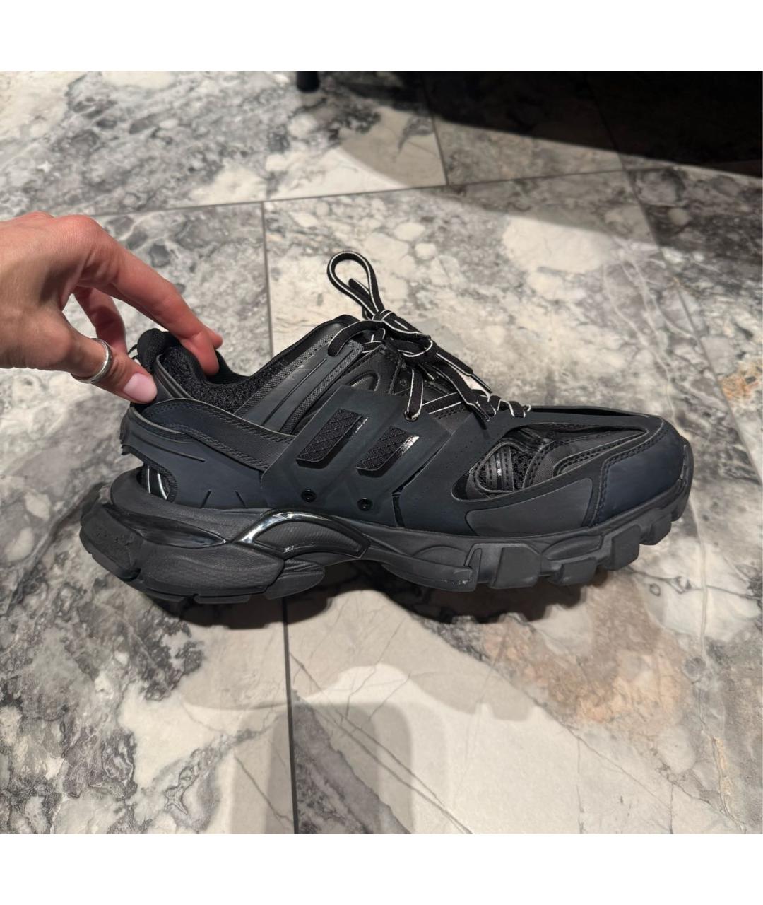BALENCIAGA Черные кроссовки, фото 5