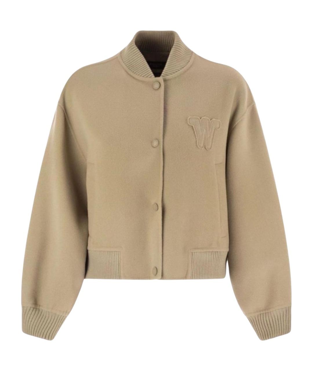WEEKEND MAX MARA Бежевая куртка, фото 8