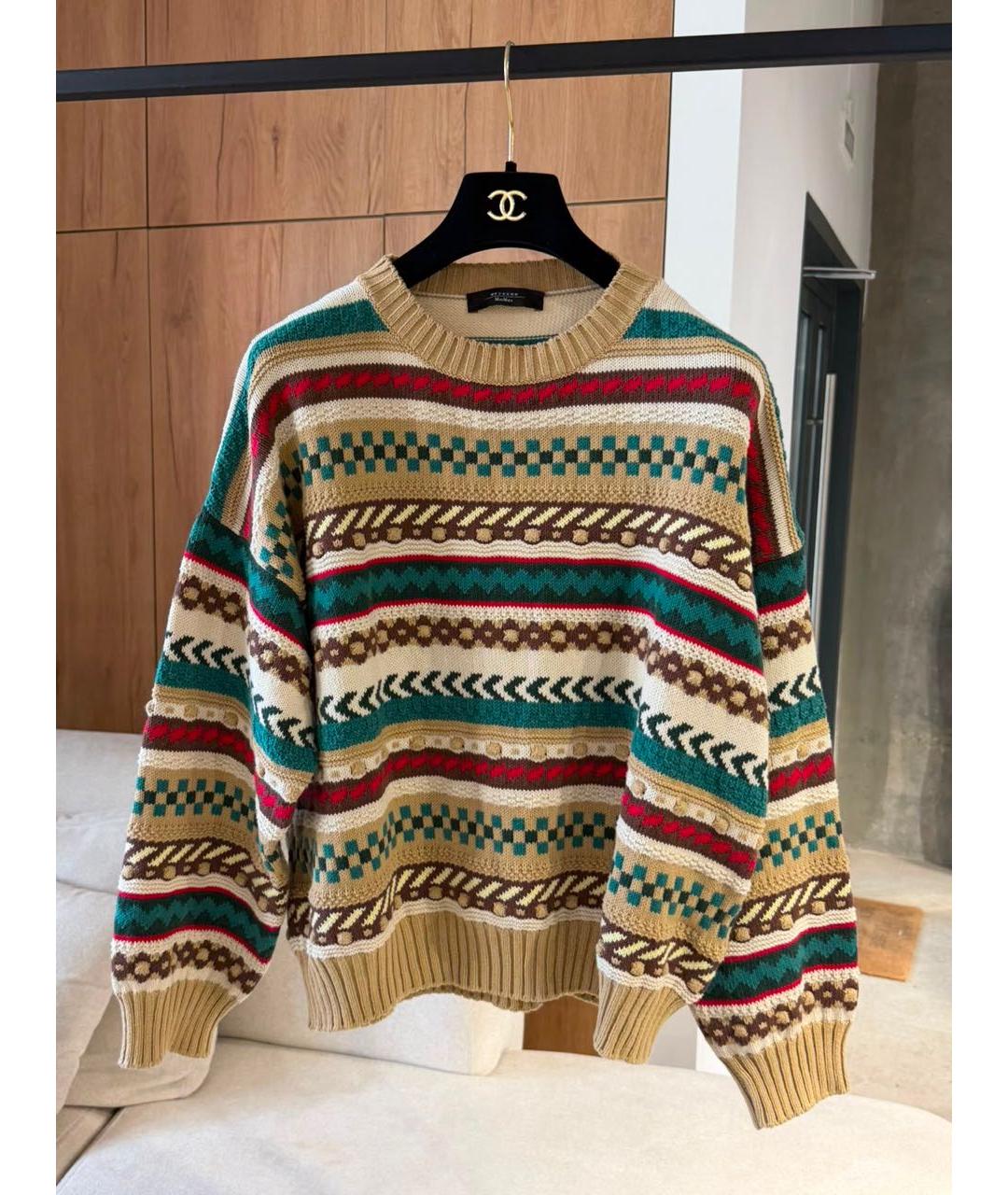 WEEKEND MAX MARA Мульти джемпер / свитер, фото 4