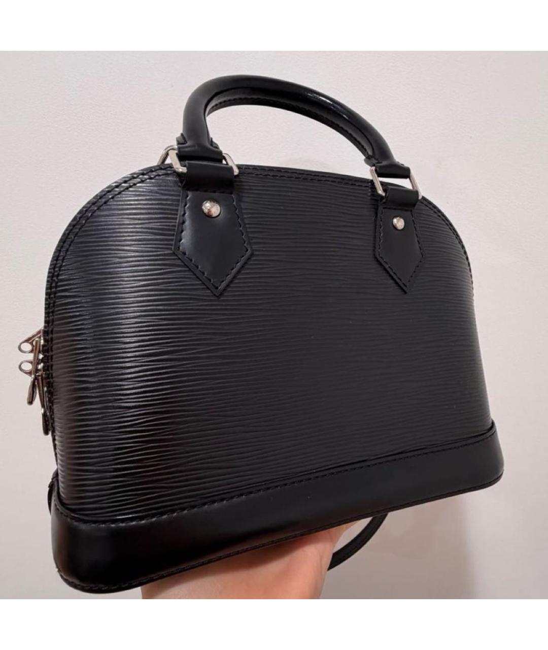 LOUIS VUITTON Черная сумка тоут из канвы, фото 2