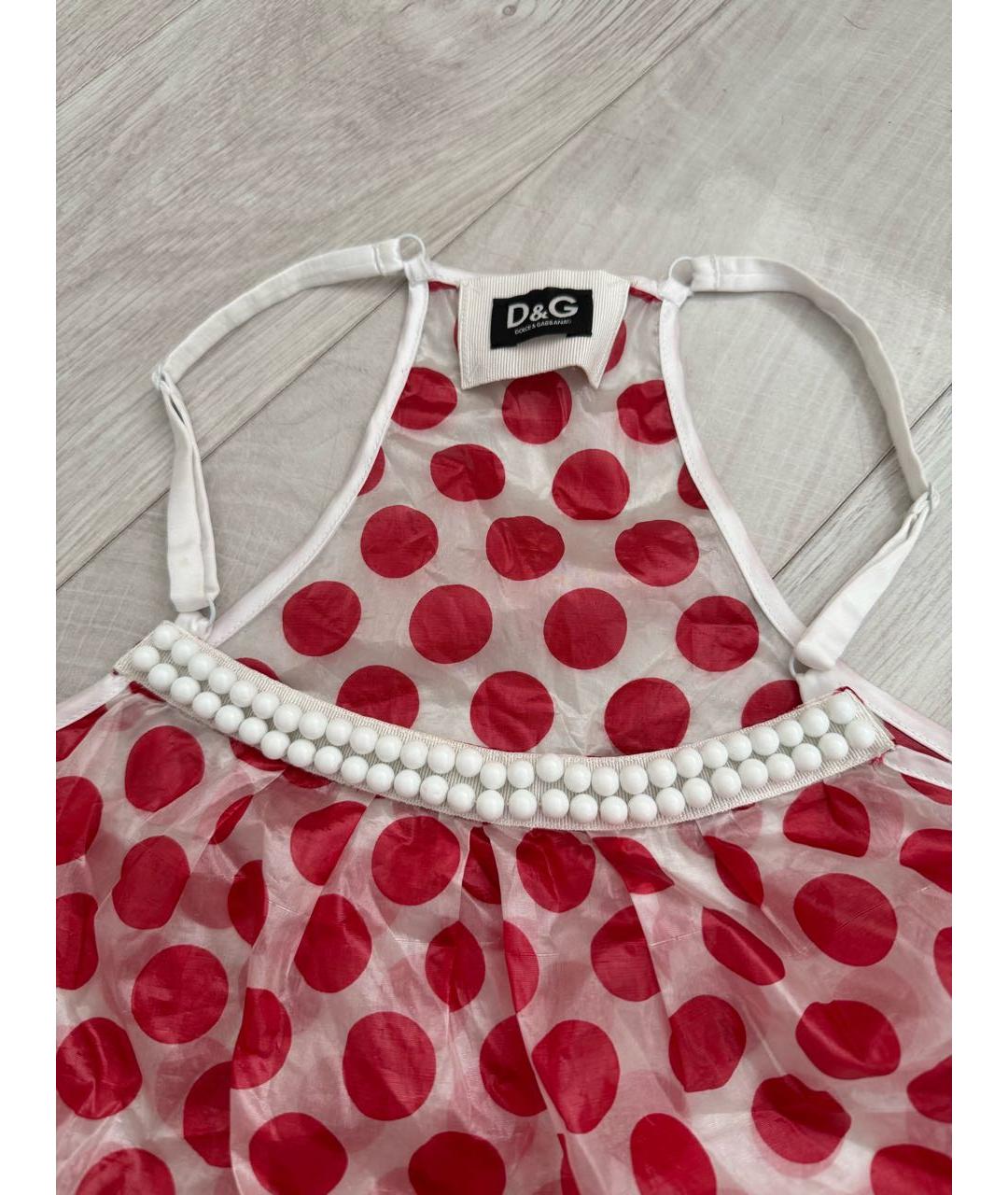 DOLCE&GABBANA Красная майка, фото 2