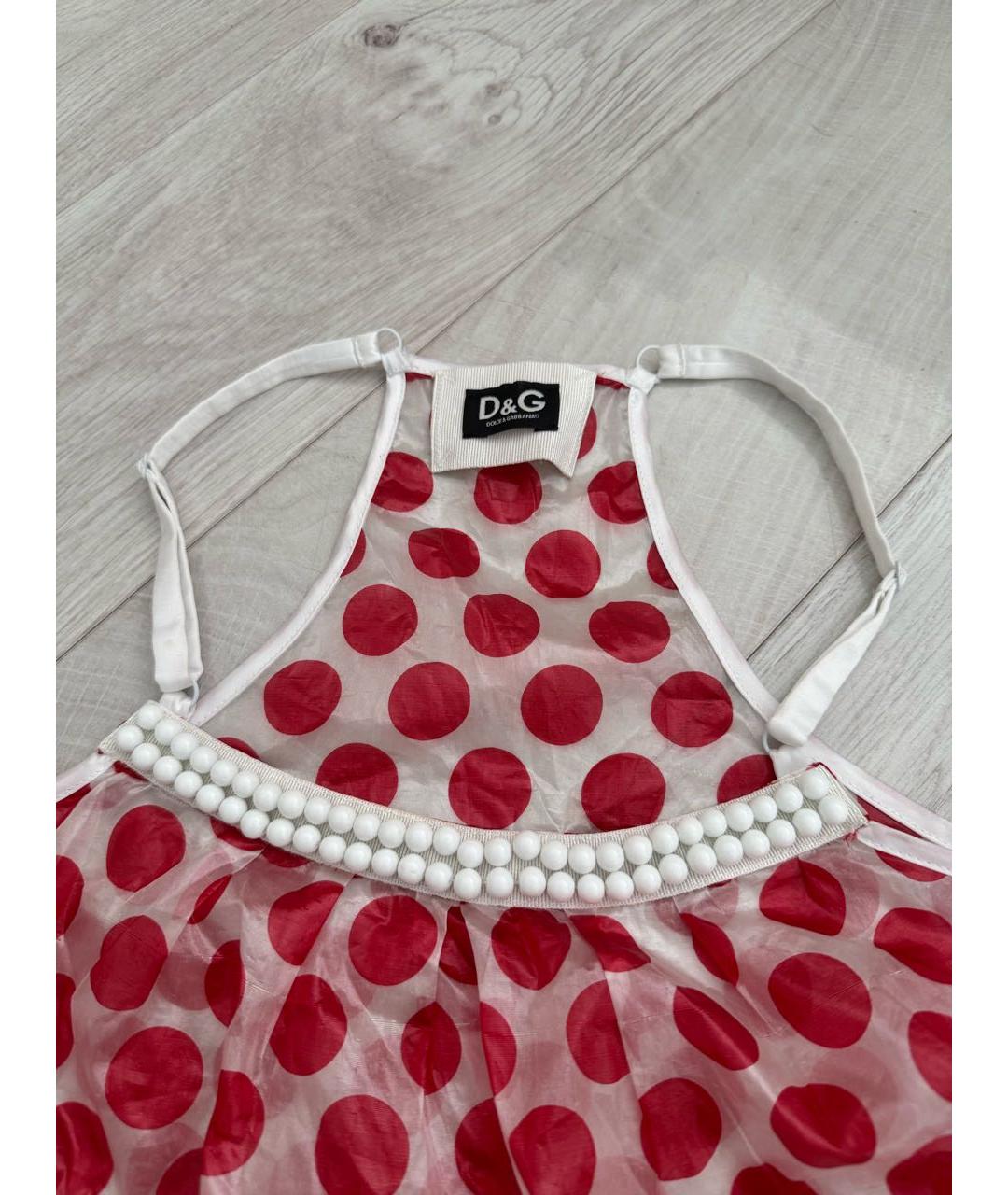 DOLCE&GABBANA Красная майка, фото 4