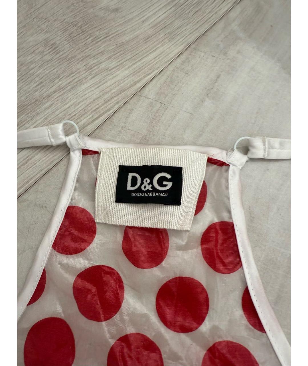 DOLCE&GABBANA Красная майка, фото 3
