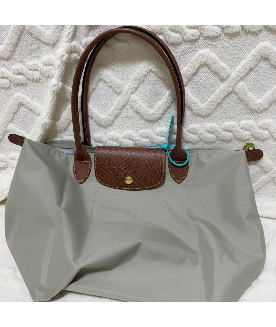 LONGCHAMP Хаки сумка тоут, фото 8