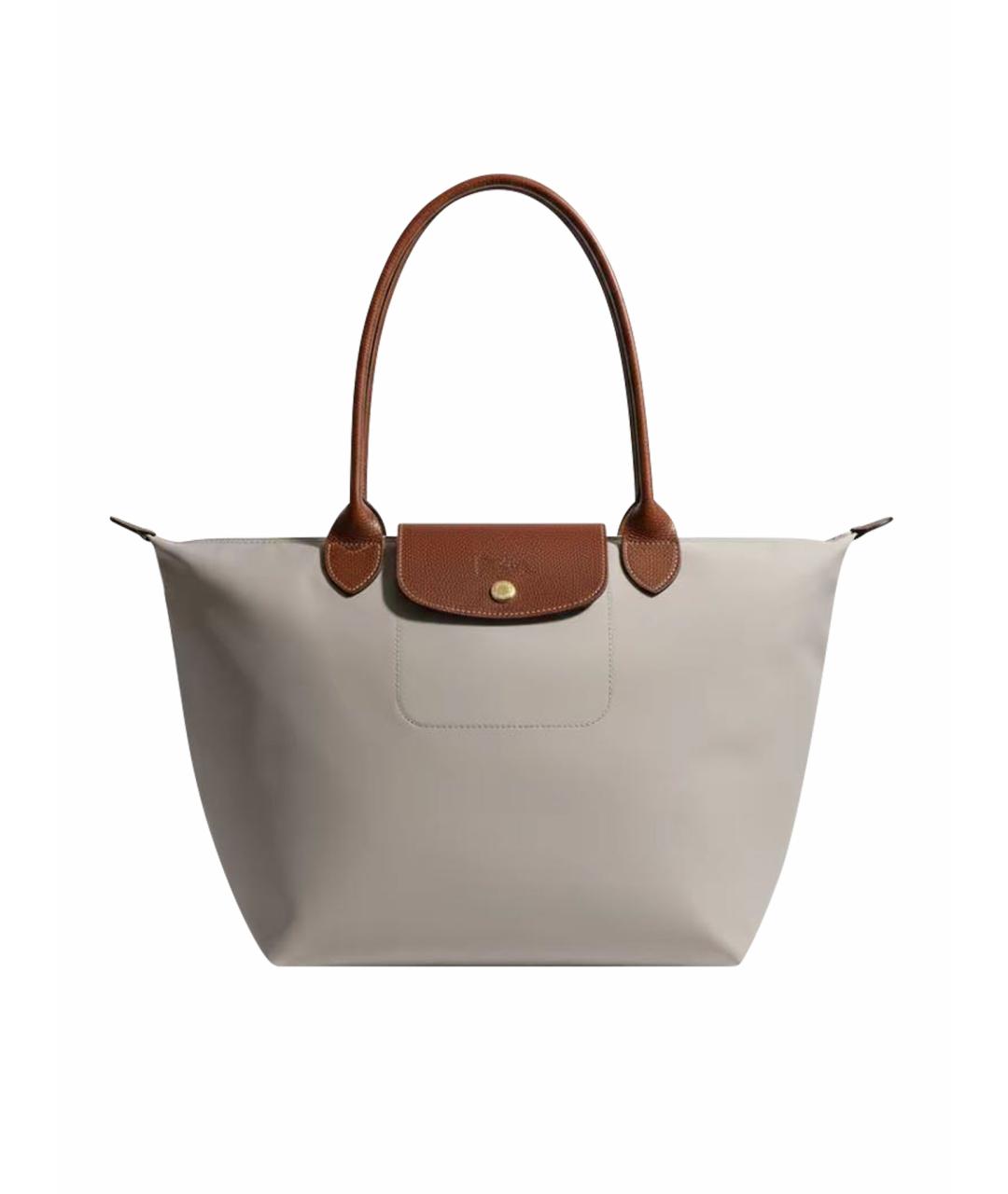 LONGCHAMP Хаки сумка тоут, фото 1