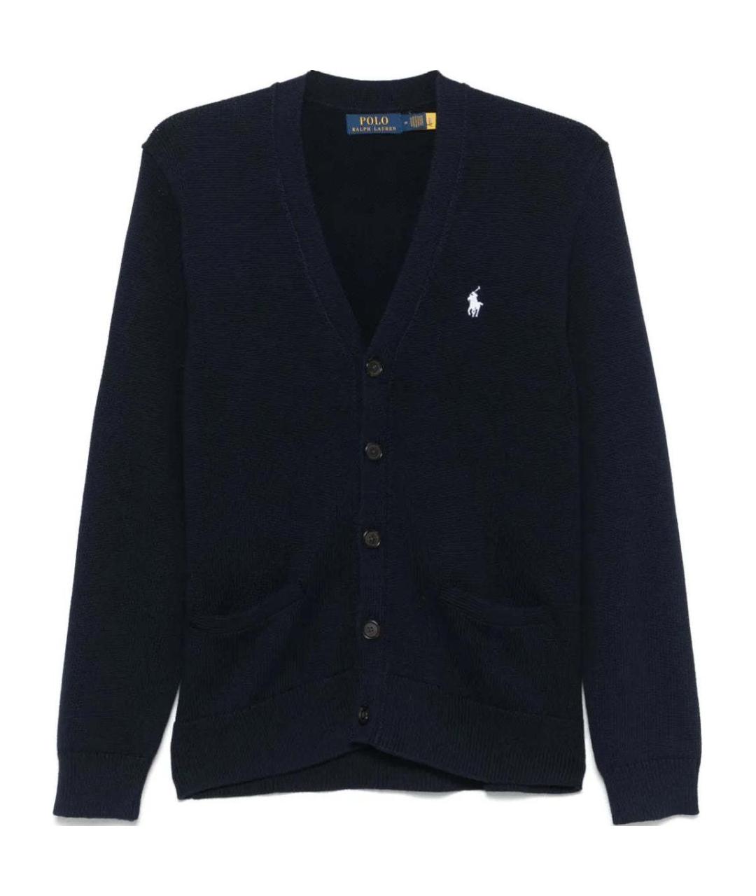 POLO RALPH LAUREN Темно-синий кардиган, фото 1
