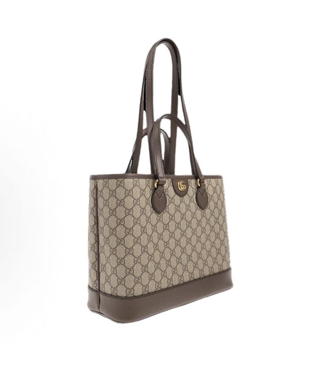 GUCCI Бежевая сумка тоут, фото 2