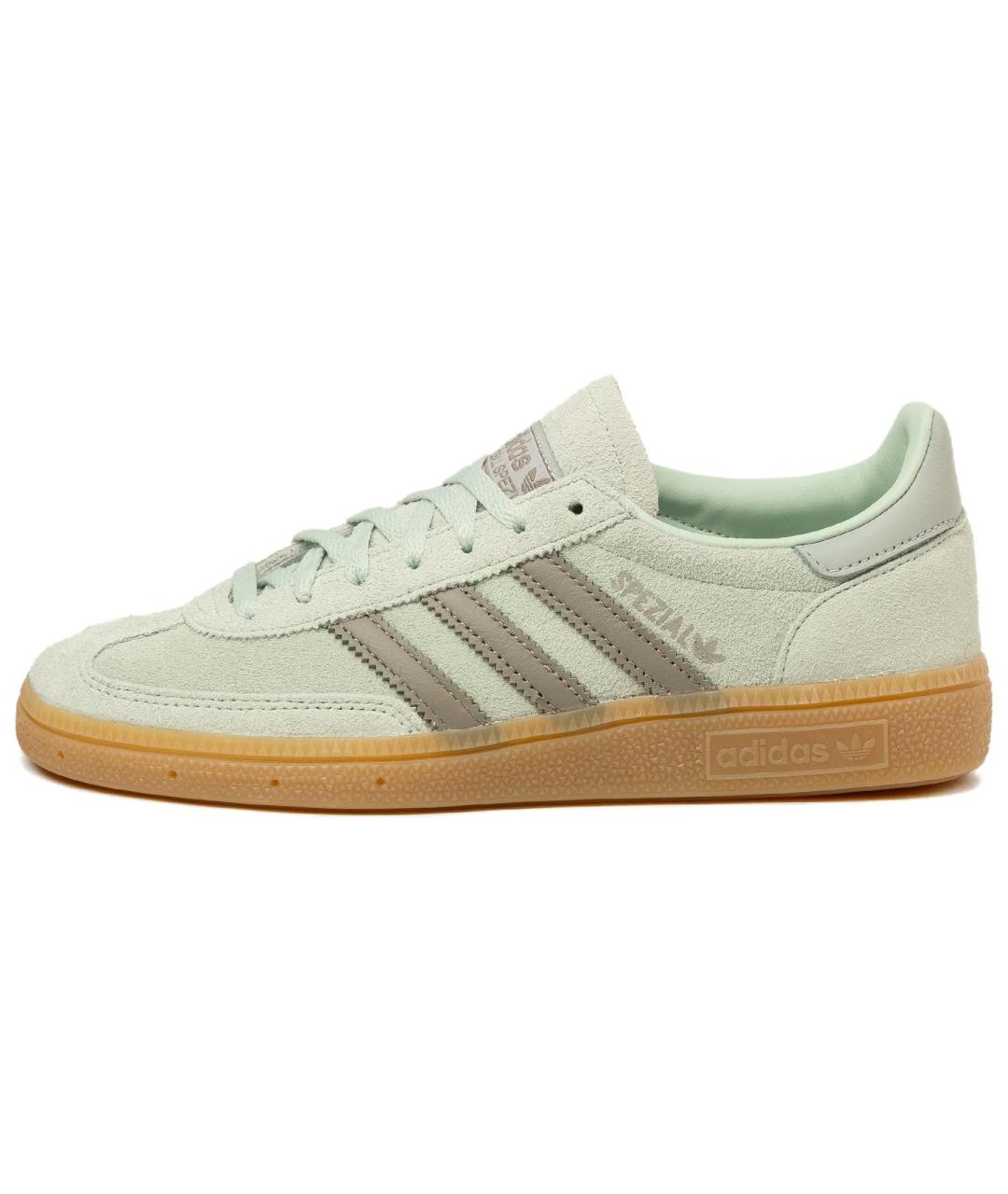 ADIDAS Салатовые замшевые кроссовки, фото 3