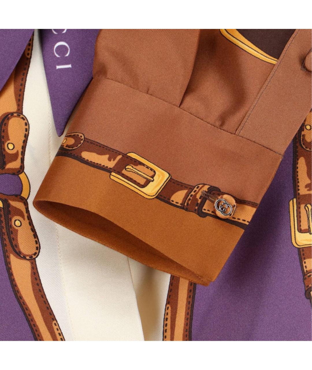 GUCCI Мульти рубашка, фото 5