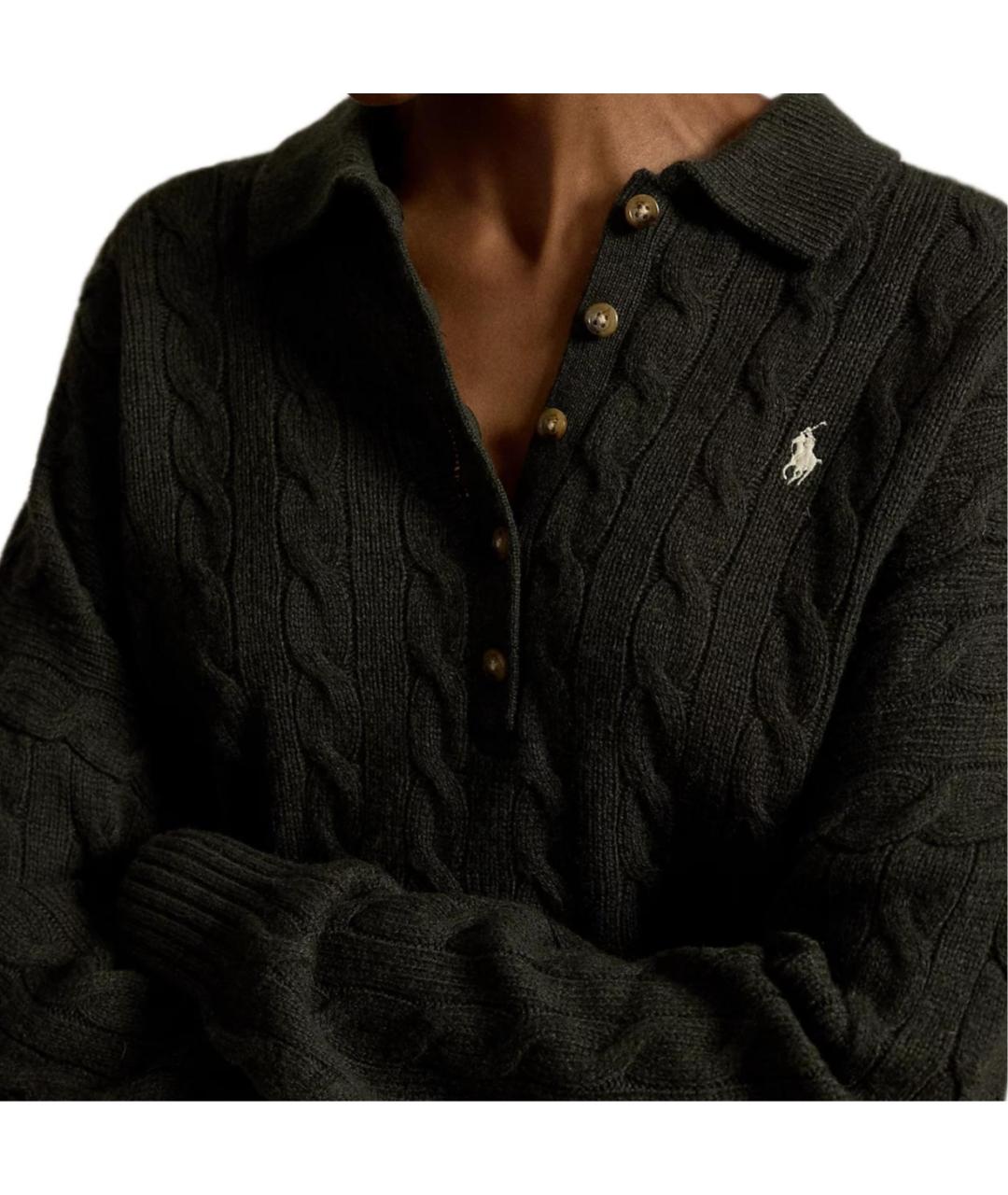 POLO RALPH LAUREN Зеленый джемпер / свитер, фото 5