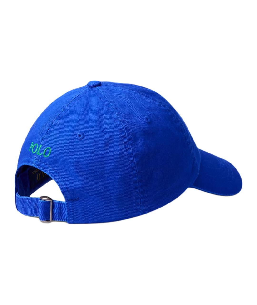 POLO RALPH LAUREN Синяя кепка/бейсболка, фото 2