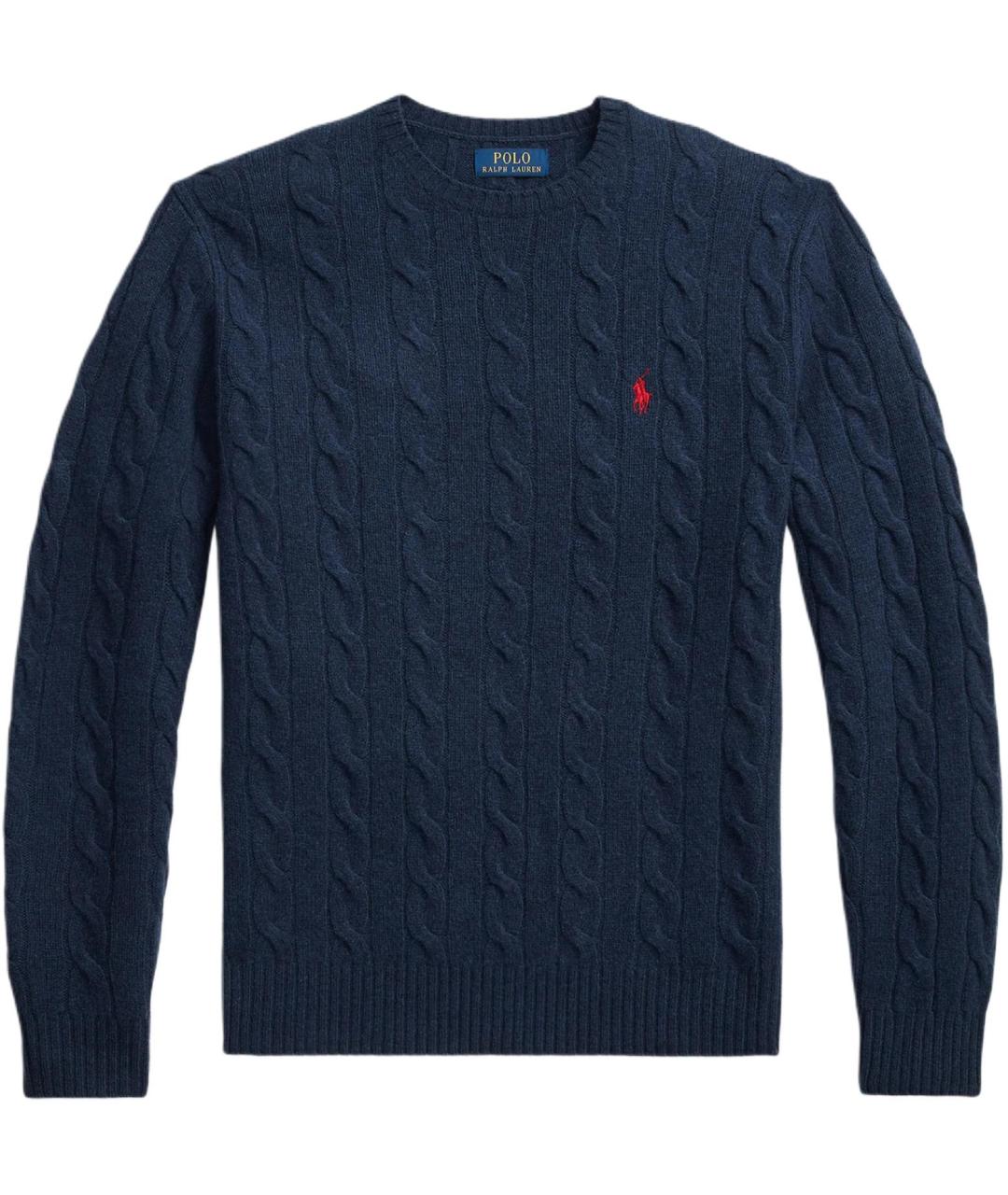 POLO RALPH LAUREN Темно-синий джемпер / свитер, фото 1