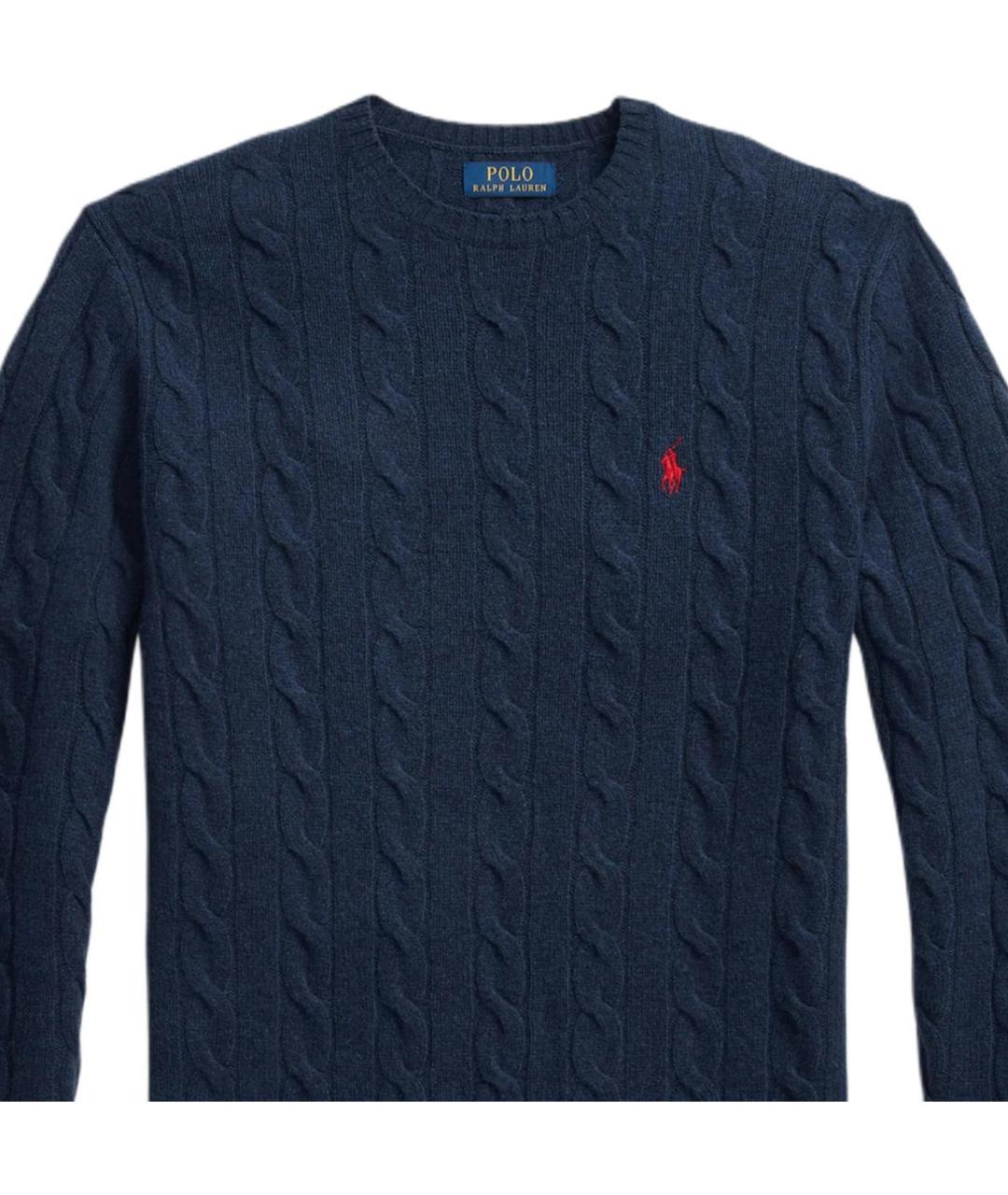 POLO RALPH LAUREN Темно-синий джемпер / свитер, фото 3