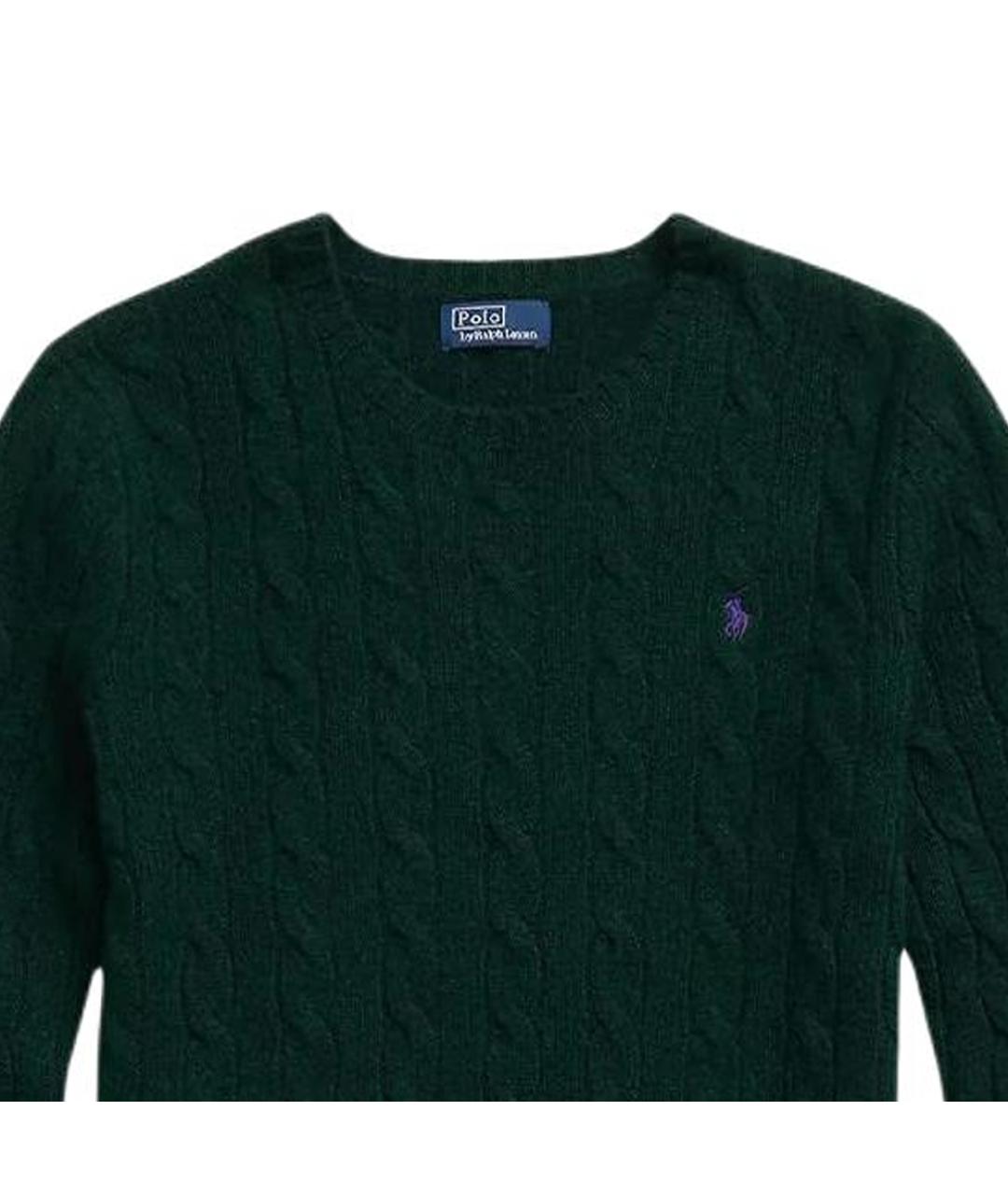POLO RALPH LAUREN Зеленый джемпер / свитер, фото 5