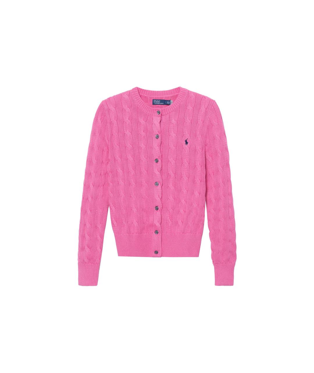 POLO RALPH LAUREN Розовый кардиган, фото 6