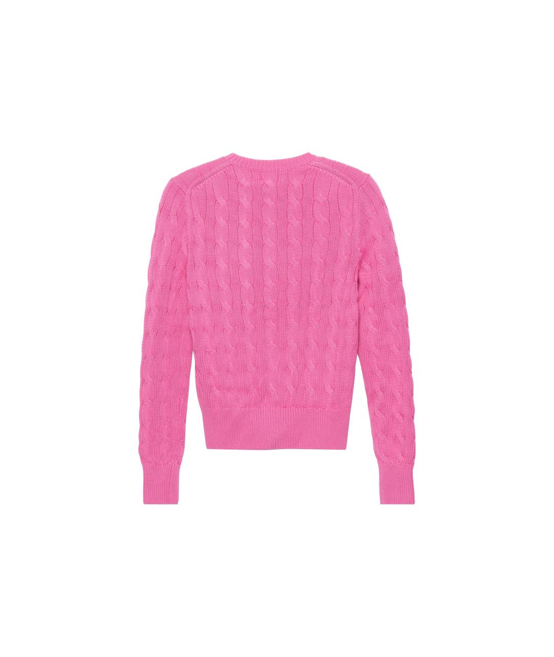 POLO RALPH LAUREN Розовый кардиган, фото 2