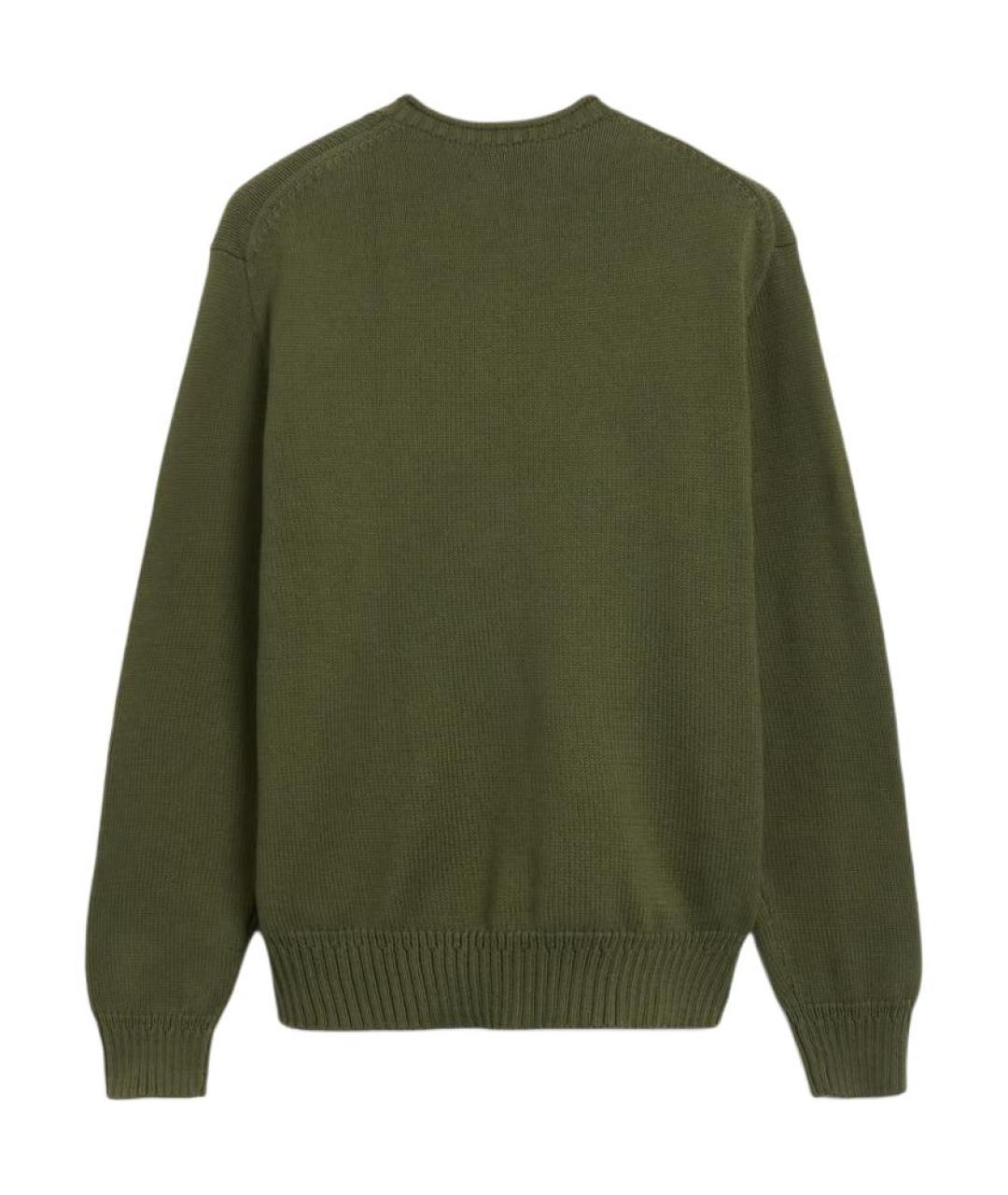 POLO RALPH LAUREN Зеленый джемпер / свитер, фото 2