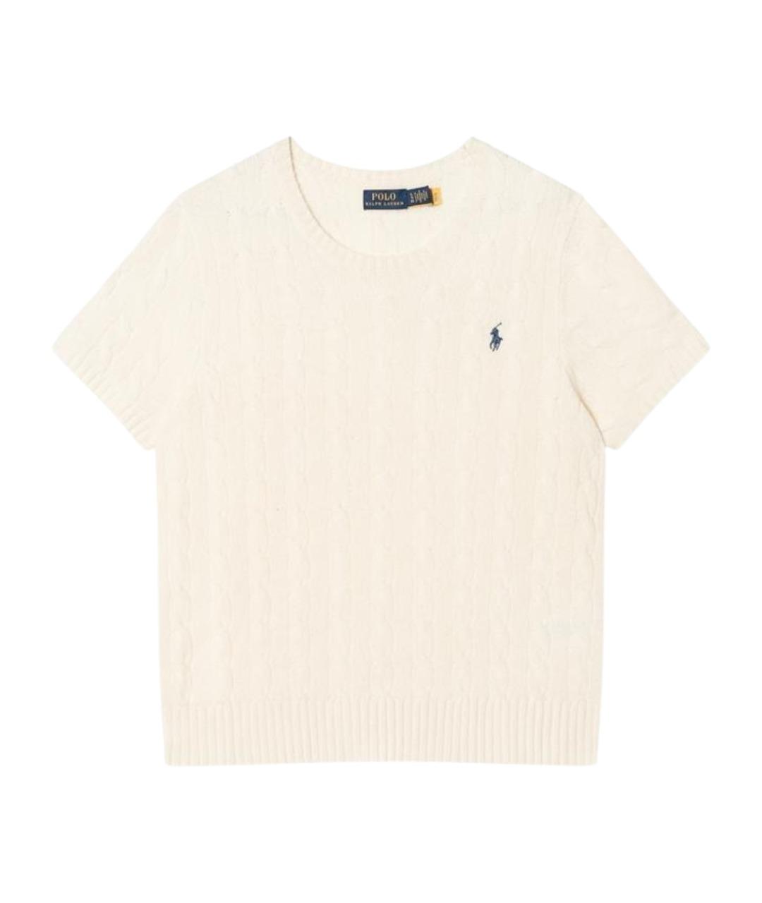 POLO RALPH LAUREN Белый джемпер / свитер, фото 1